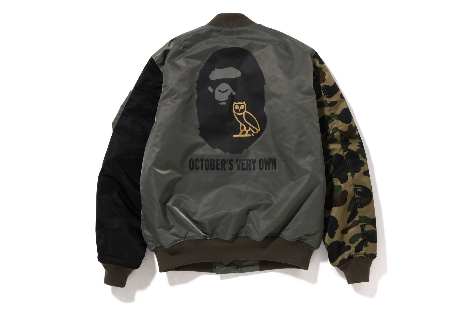 A BATHING APE® X OVO Loose Fit MA-1 | Bape official website – uk