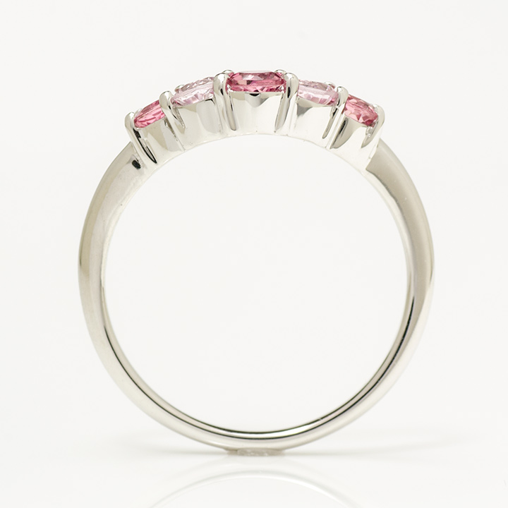 K10 ピンクトルマリン モルガナイト リング[商品番号:KK0783] | umu