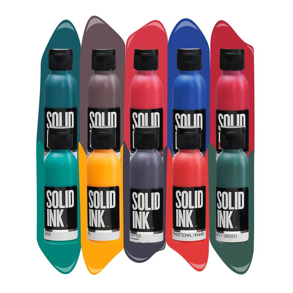 SOLID INK】 10個セット（2oz)アメトラ 10 Color Old Pigments Set