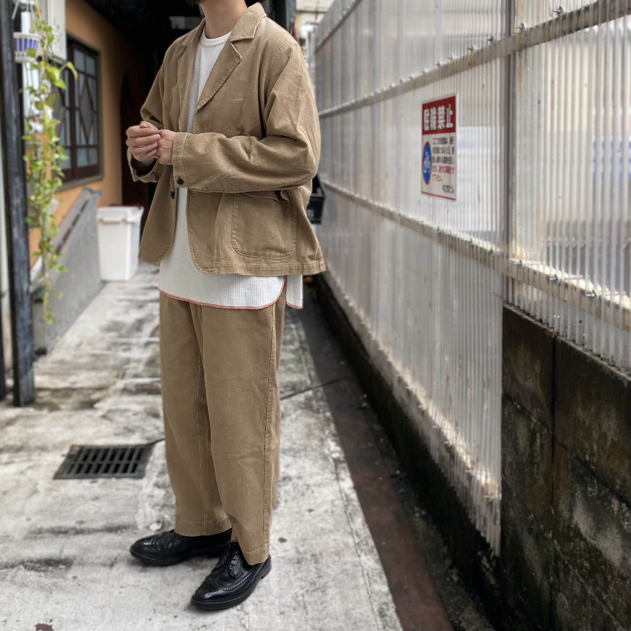 H.UNIT】コーデュロイ・セットアップ 今年も入荷しました。 | unstable