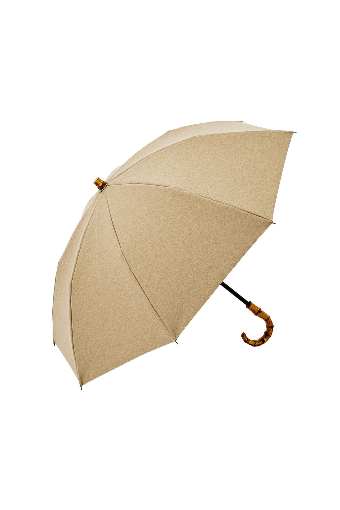 完全遮光100% 2段2WAY 折りたたみ日傘/シャンブレー(50㎝)