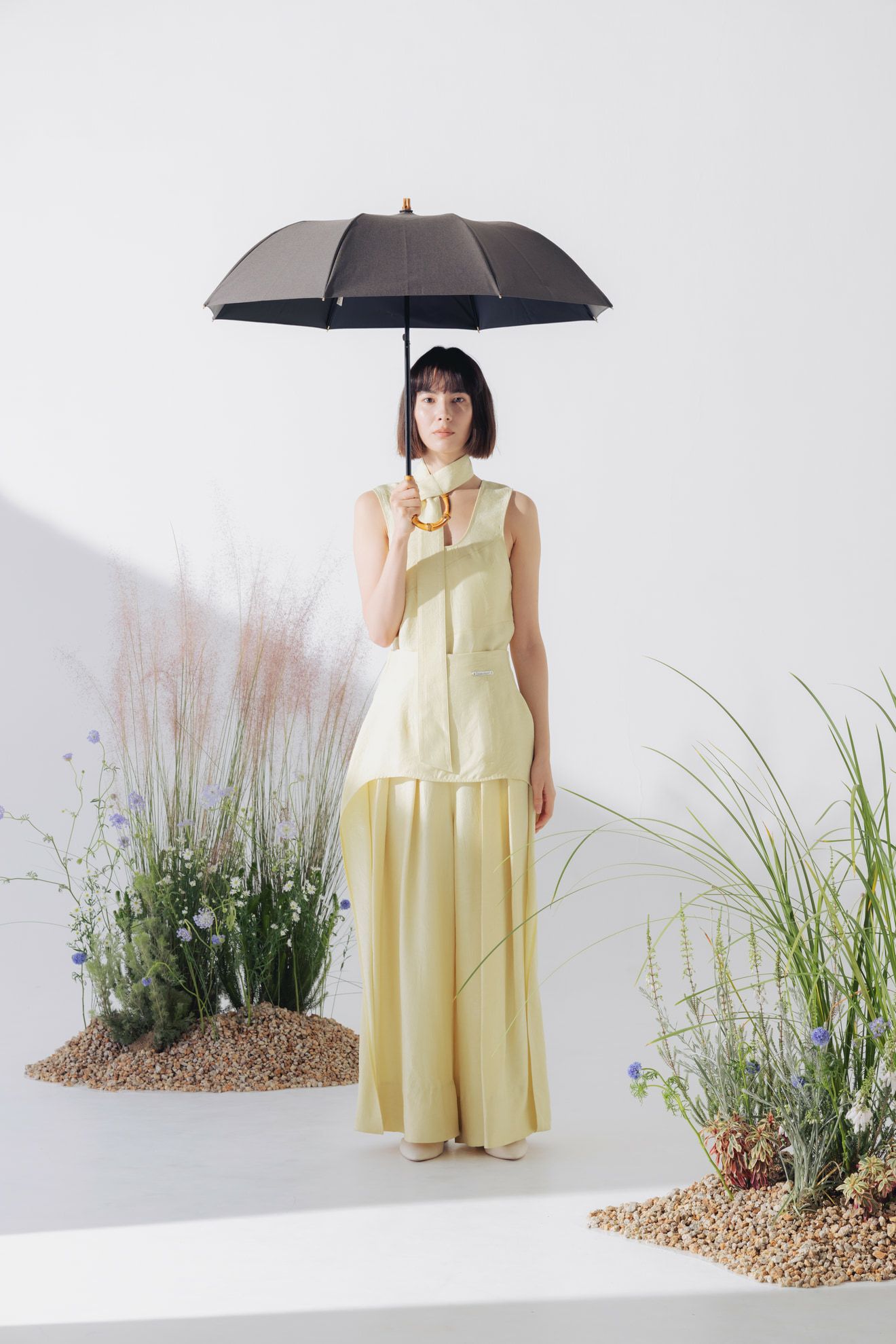 早期購入特典付】2段EASY 折りたたみ日傘/シャンブレー(50㎝) レビュー