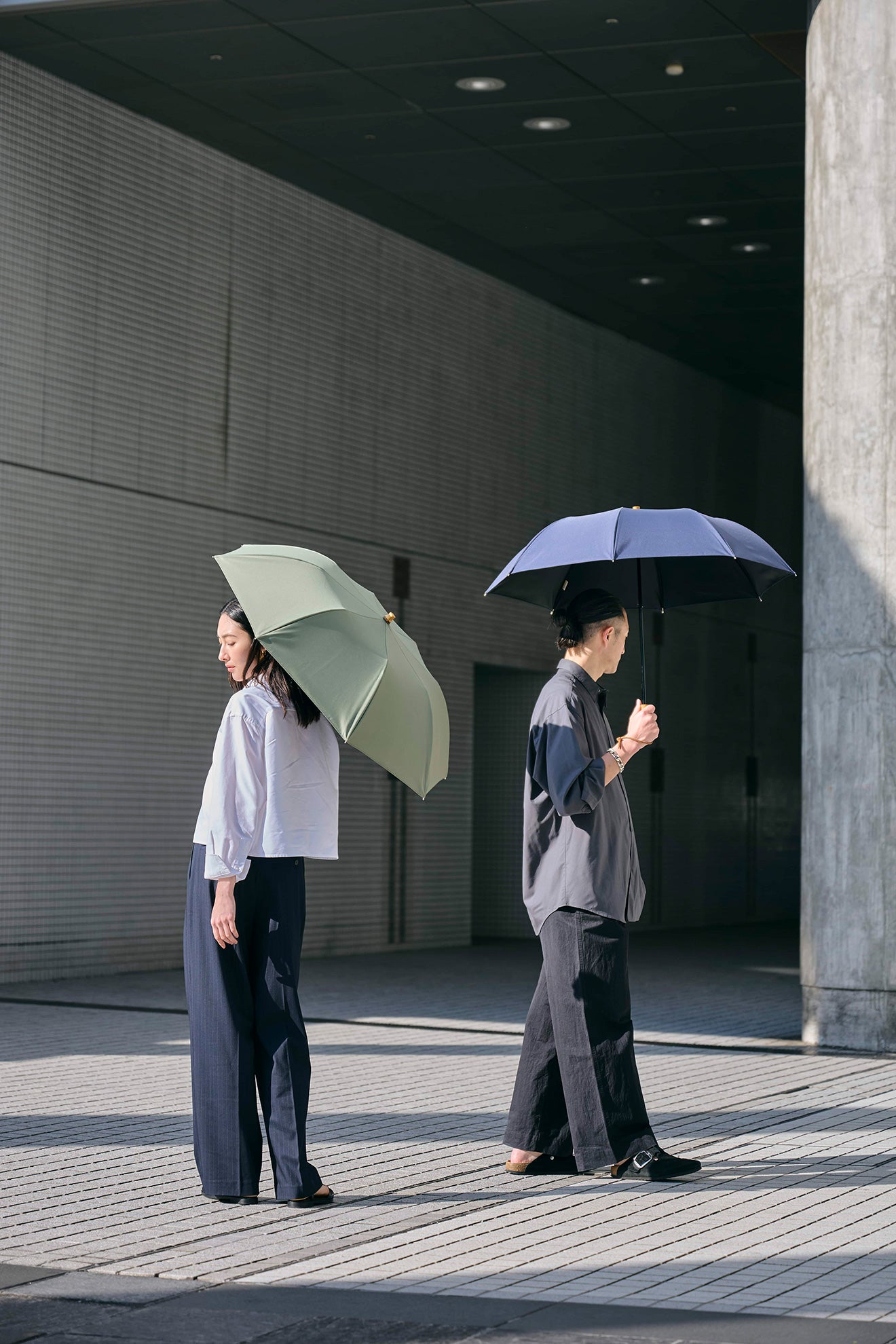 2段折りEASY(折りたたみ日傘) 日傘 一覧｜完全遮光日傘のuntule(アン