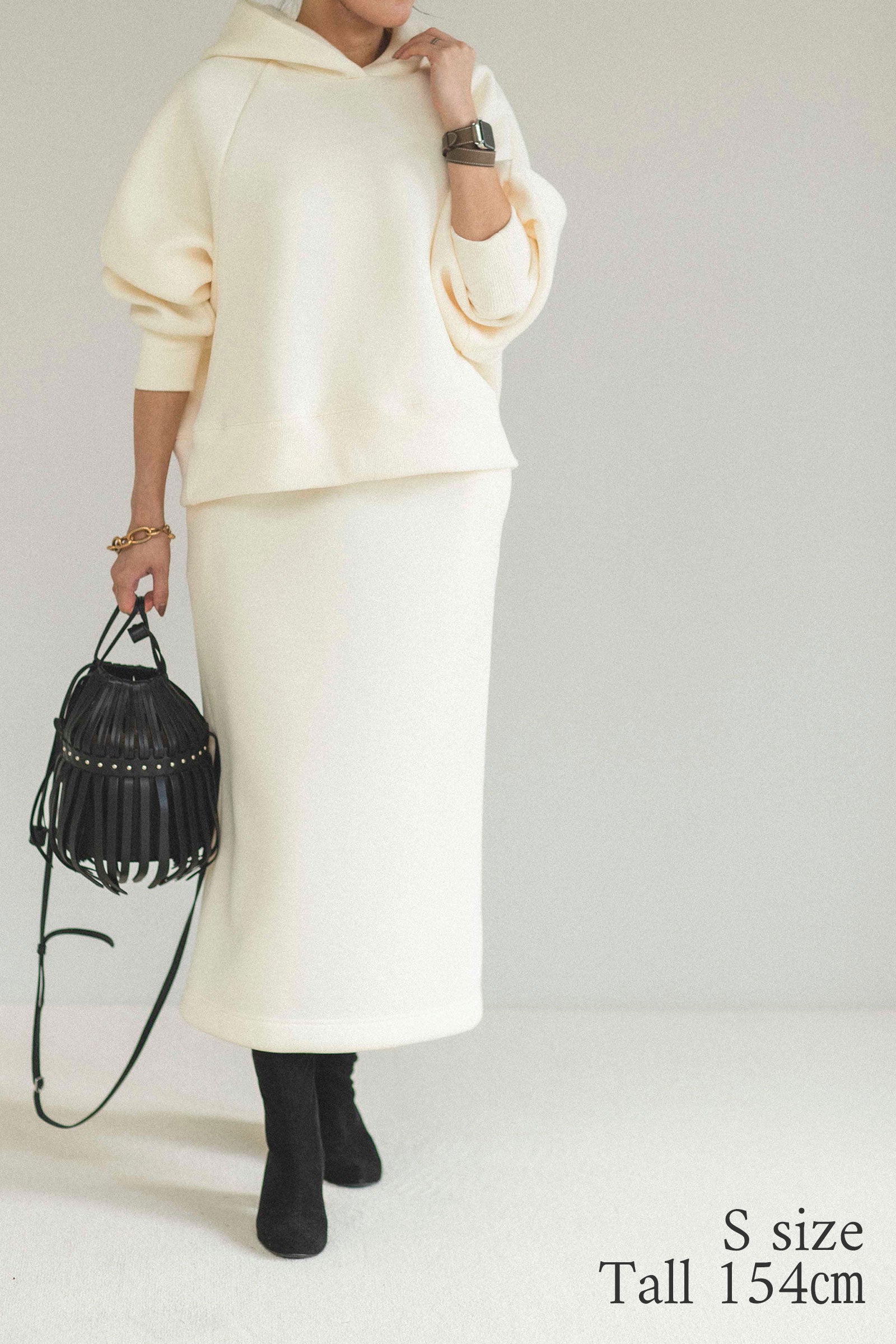 un number「PLAYFUL2」ダンボールニットフーディートップス