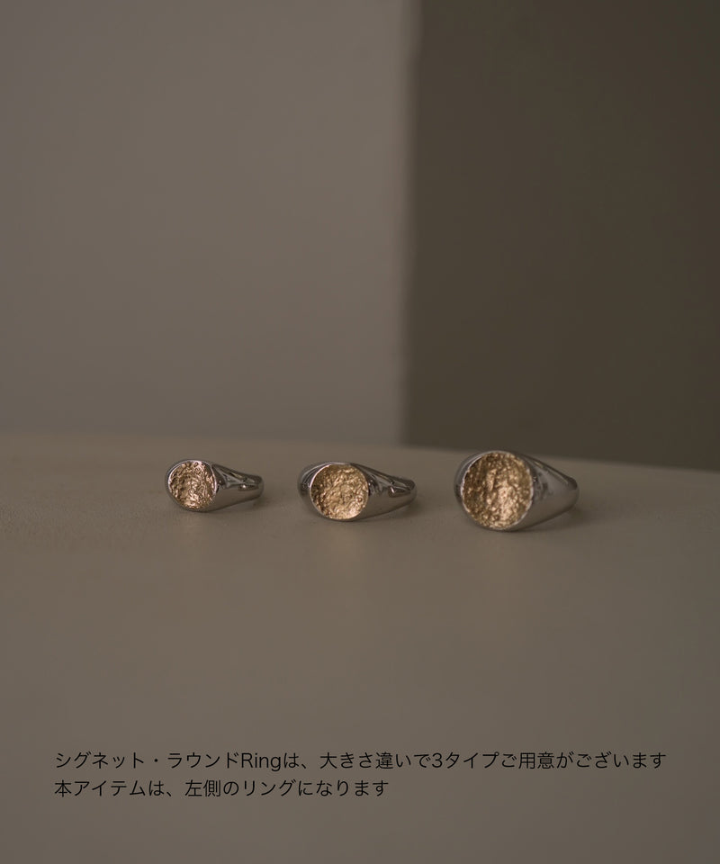 Briller Signet Round P Ring – un by Tomoyo Yoshida | 公式