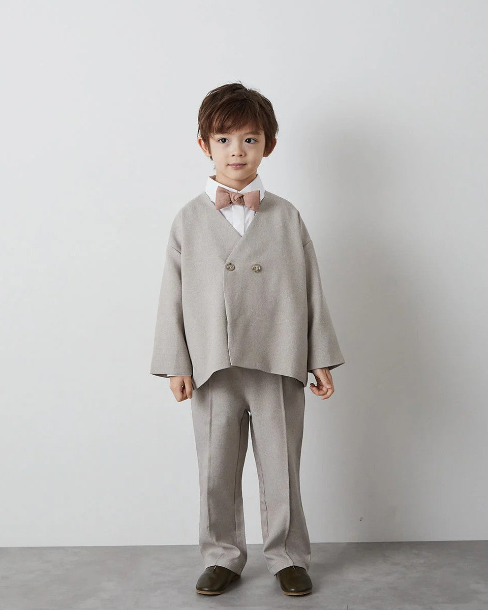 ノーカラージャケットセットアップriz – unbirthday