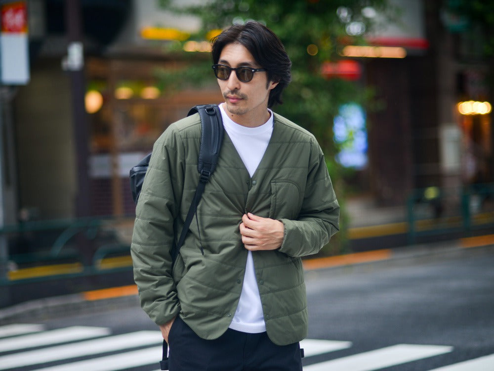 snow peak Flexible Insulated Cardigan – unexpected store