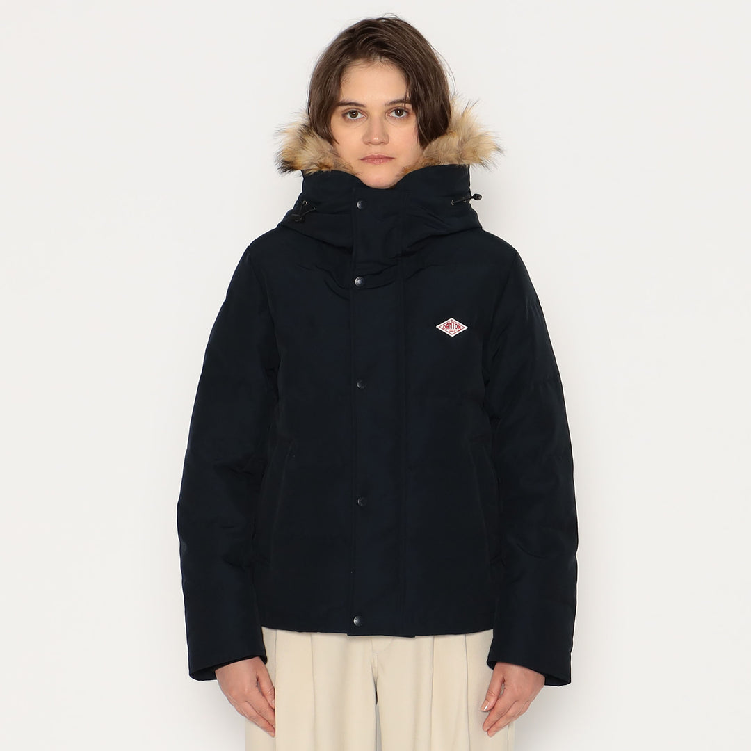 DANTON WOMEN'S FAUX FUR HOODED DOWN JACKET – unexpected store