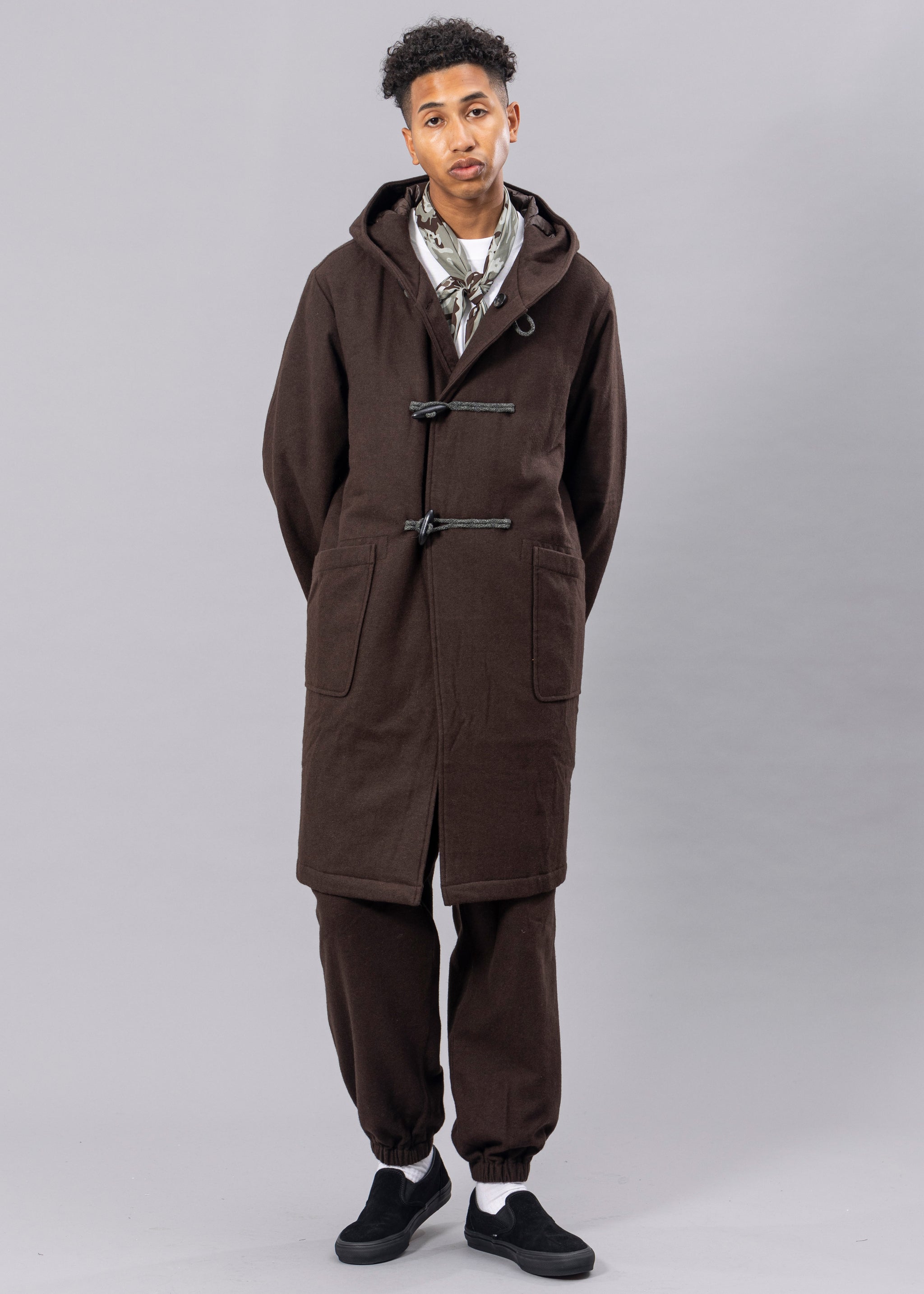 TOP FLANO by BISHU DUFFLE COAT – UNFRM®️ OUTDOOR STANDARD