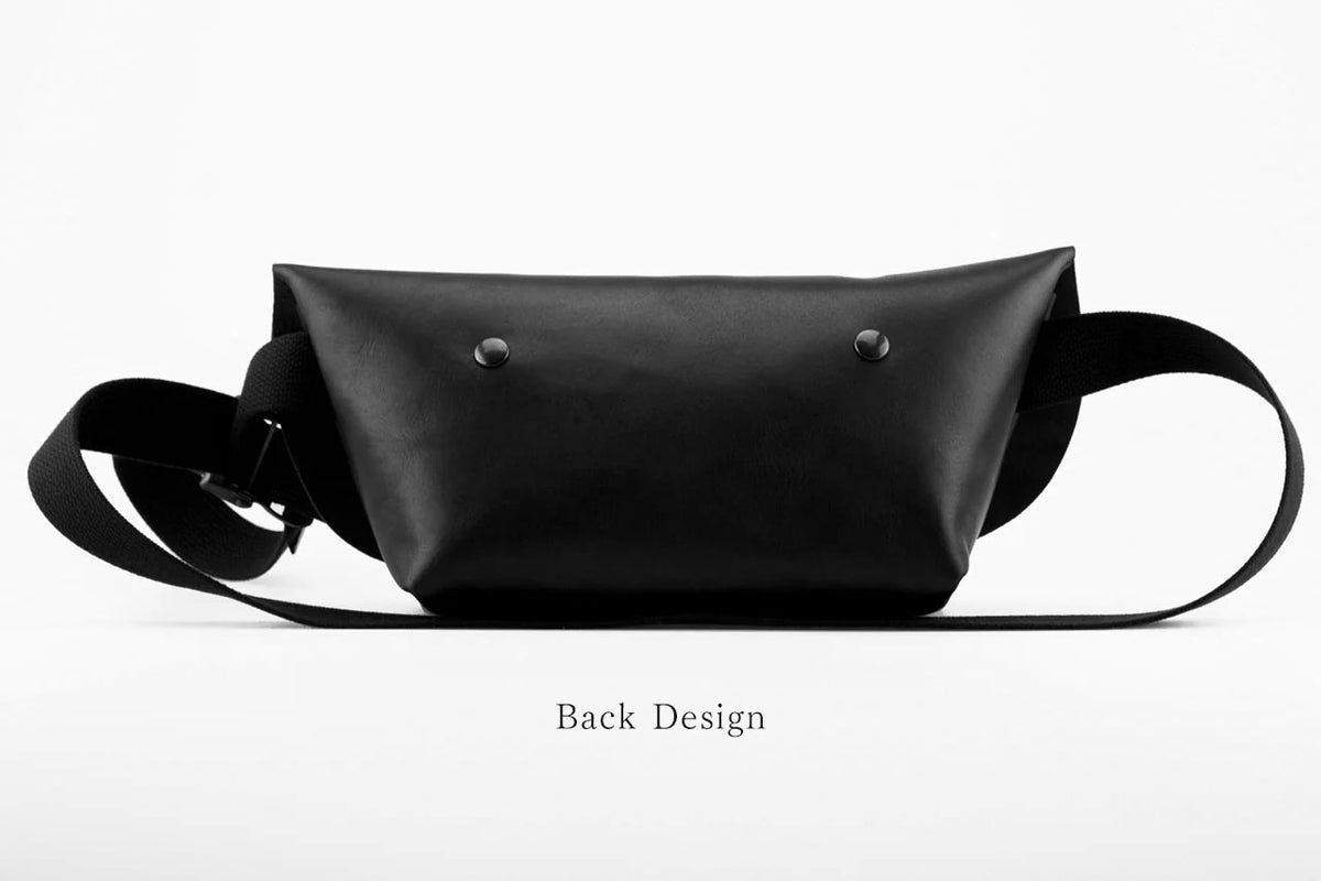 希少】 オーダーメイド品 Uni&co メッセンジャー オールレザー 黒