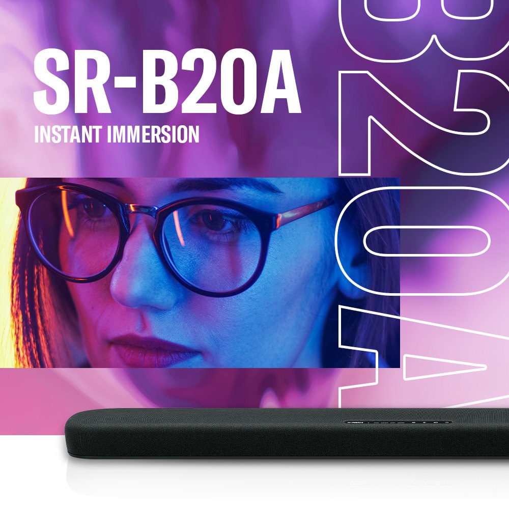 SR-B20A Sound Bar with Built-in Subwoofers - Yamaha USA