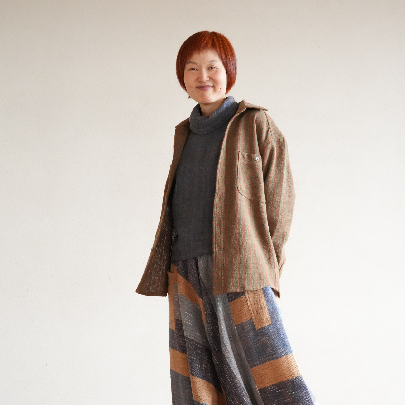 うさと usaato アイボリー ロングカーディガン うさと usaato