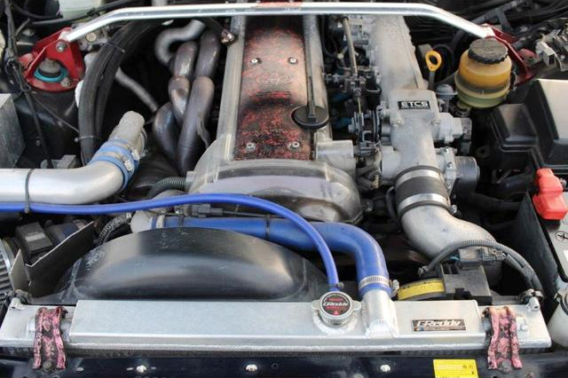 HKS製GT2835タービン＆パワーFC制御！純正5速MT！JZX100型チェイサー