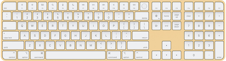 661-08939 iMac 24 Yellow Magic Keyboard w/Touch ID A2520