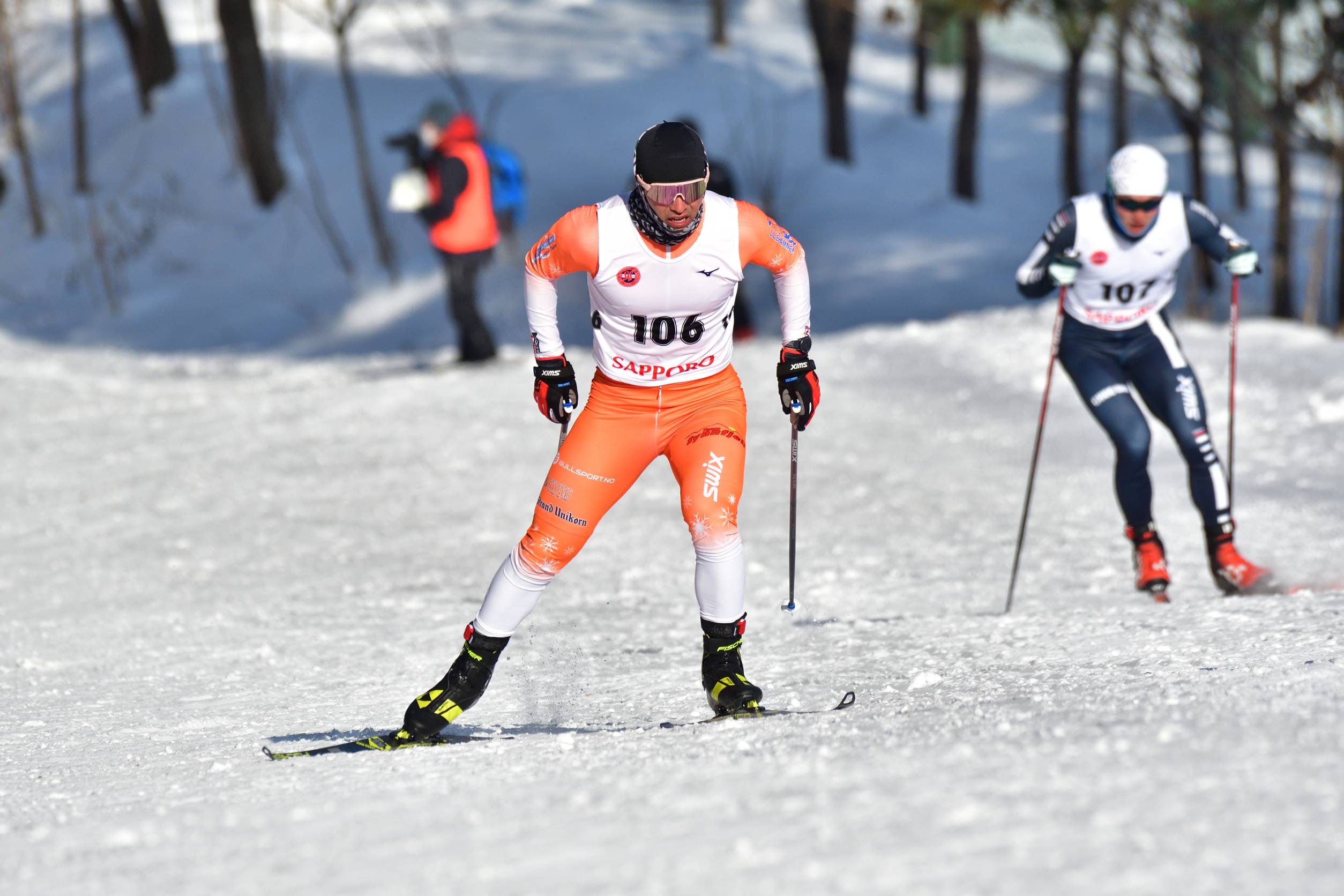 氷点下の環境で戦うクロスカントリースキーヤー、ウールパワーの有用性