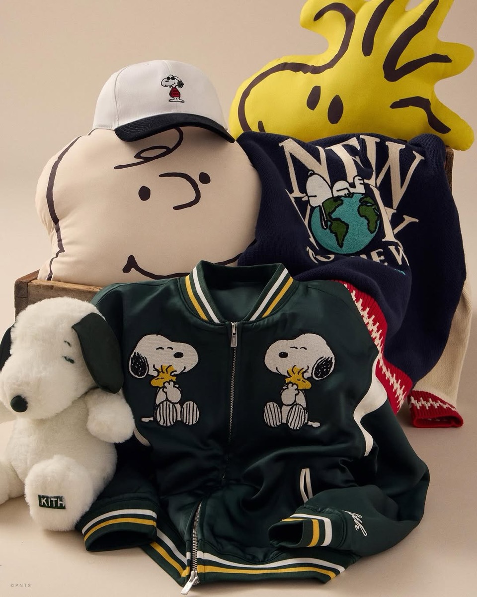 Kith for Peanuts 75周年記念コラボコレクションが国内4月4日より発売
