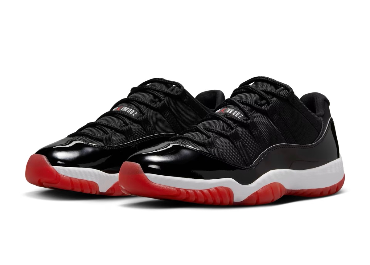 Nike Air Jordan 11 Retro Low “Bred”が国内5月22日に再販［FV5104-006