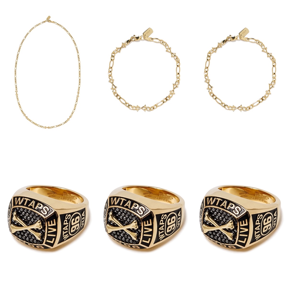 GRILLZ JEWELZ for WTAPS コラボ10kジュエリーが国内4月25日より発売