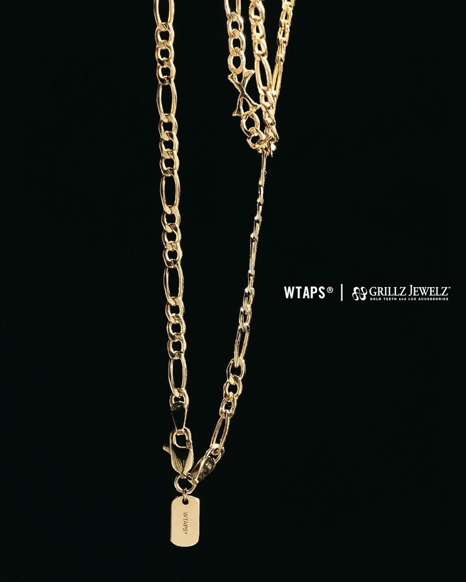 GRILLZ JEWELZ for WTAPS コラボ10kジュエリーが国内4月25日より発売