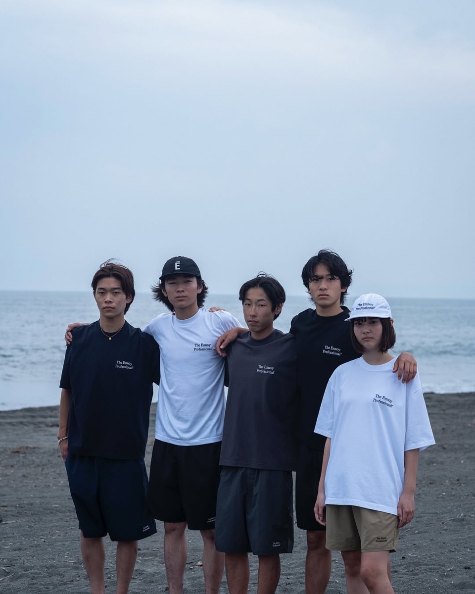 ENNOY 新作Tシャツ＆ナイロンショーツが国内6月21日より抽選販売 | UP