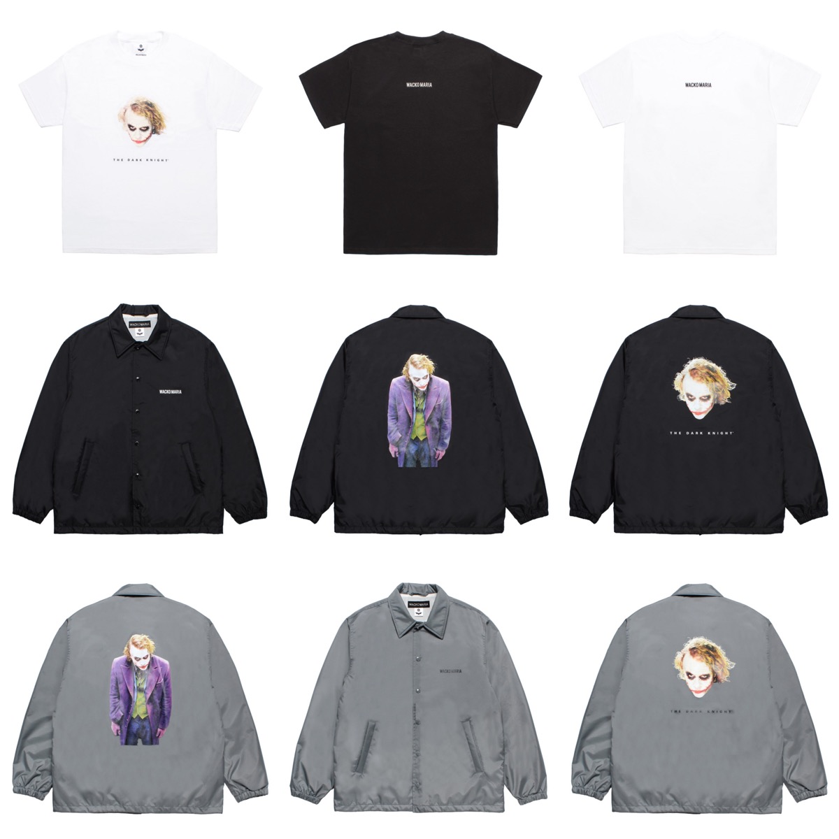 WACKO MARIA x The Dark Knight Trilogy 2025年春夏の新作コラボが国内