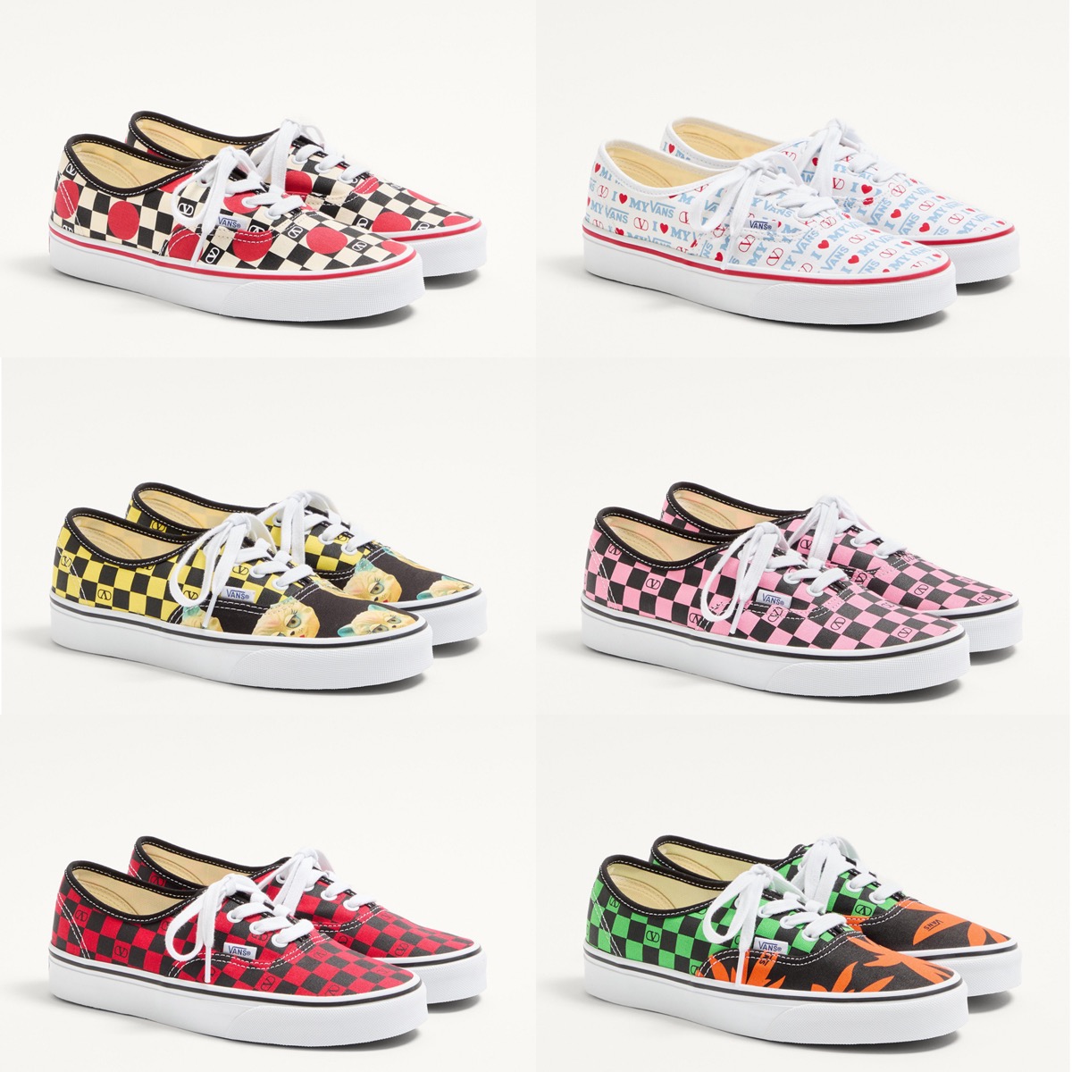 VALENTINO x Vans Authentic が国内9月12日より先行発売【25FW】 | UP
