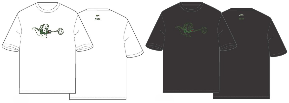 LACOSTE x GODZILLA『My Lacoste Art Program Vol.9』が国内9月19日