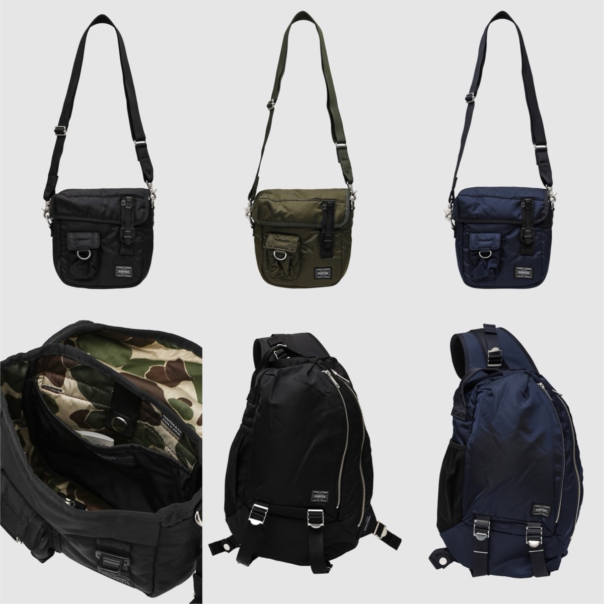 COMME des GARÇONS HOMME x PORTER 25SS コラボバッグが国内発売開始