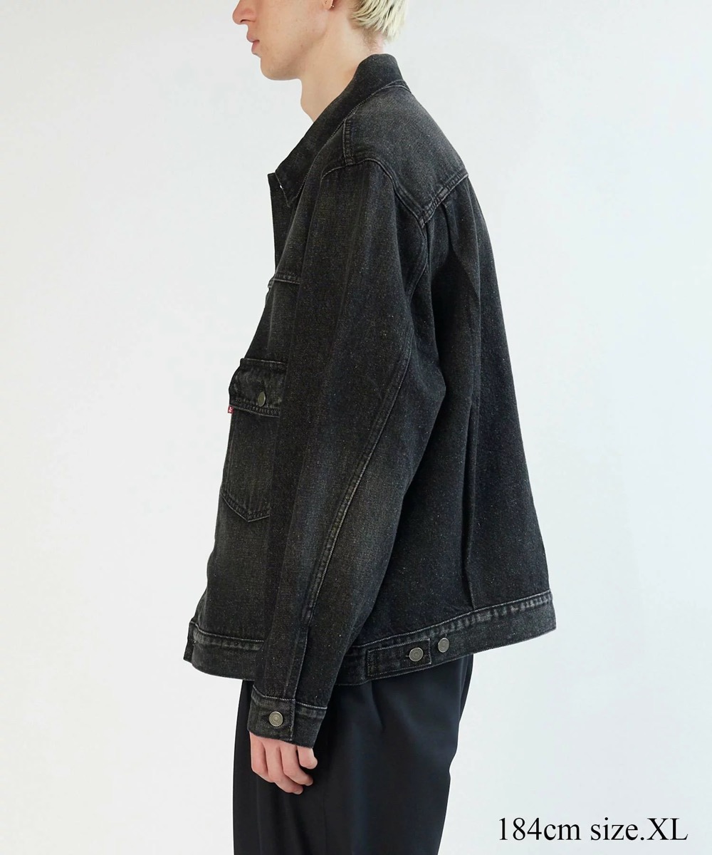 Levi's®︎ for BIOTOP 25SS 別注ブラックデニムジャケットの国内先行