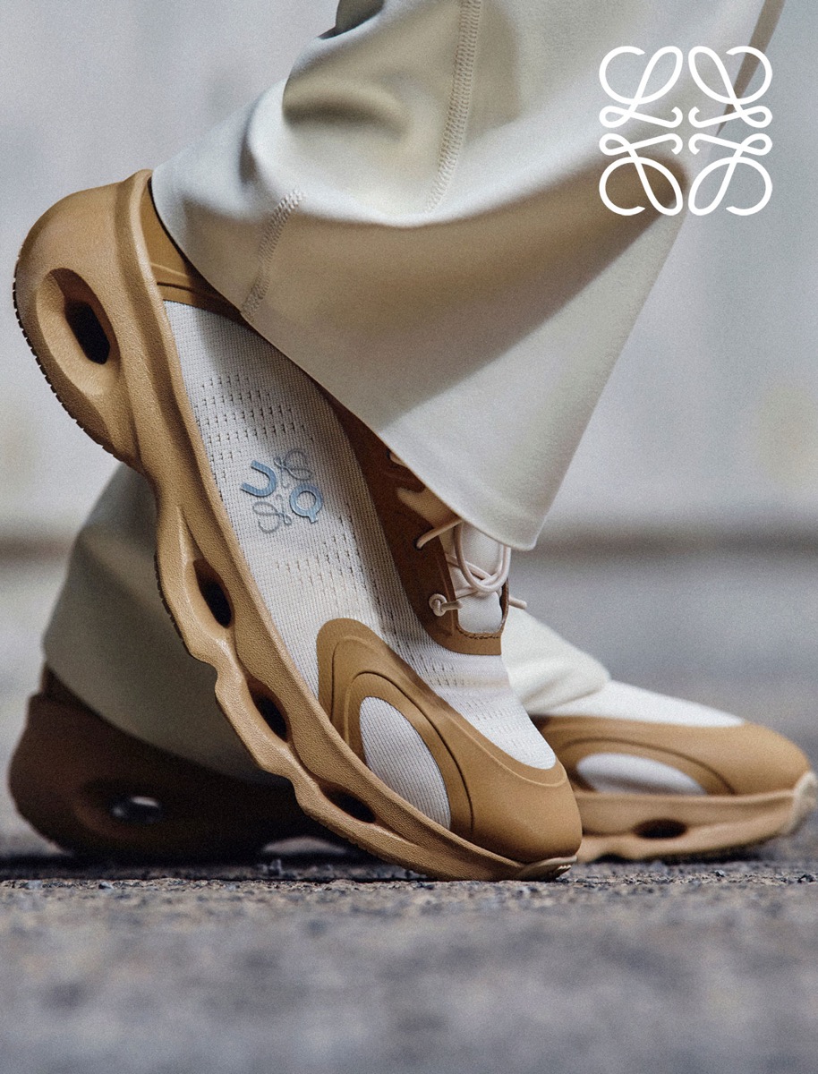 LOEWE x On 新型スニーカー『クラウドソロ』が国内10月15日／10月16日