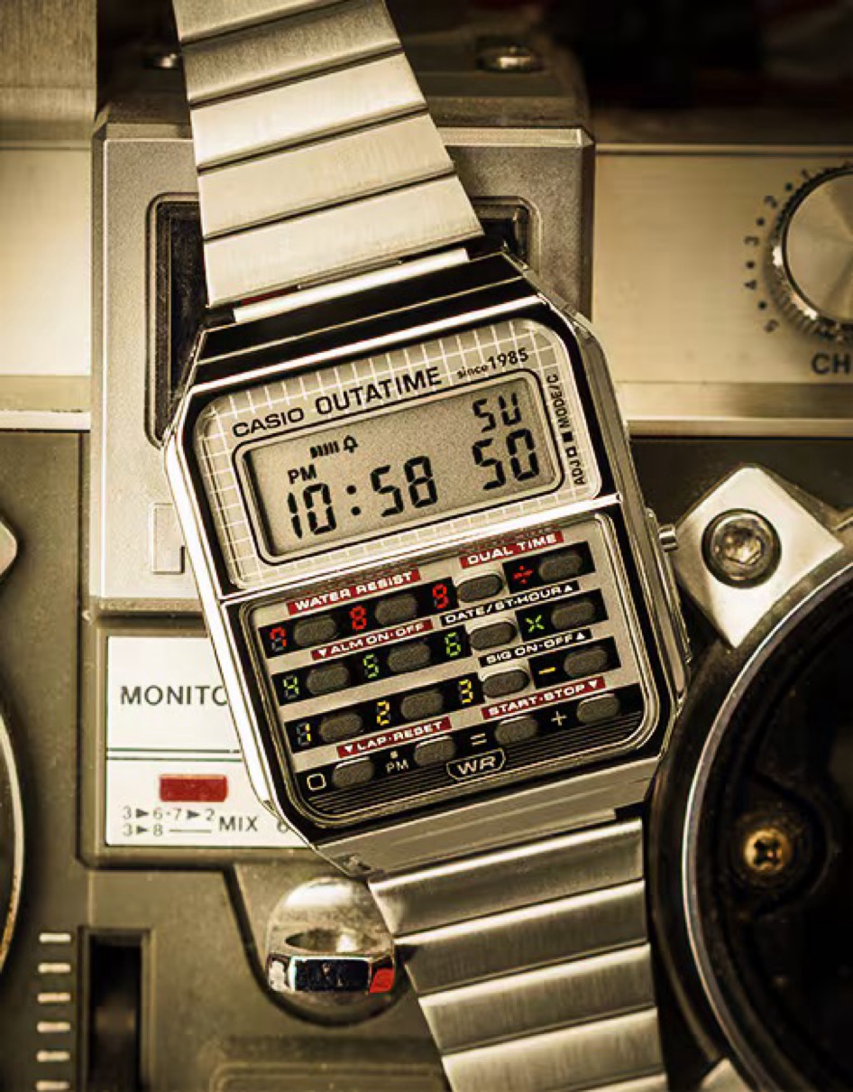 CASIO CLASSIC x BACK TO THE FUTURE 40周年記念コラボウォッチが国内