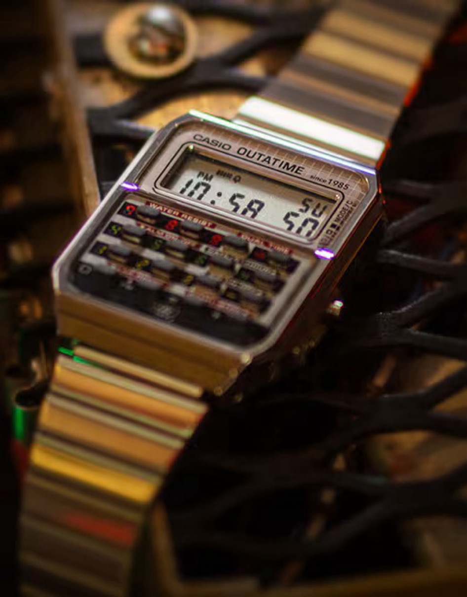 CASIO CLASSIC x BACK TO THE FUTURE 40周年記念コラボウォッチが国内