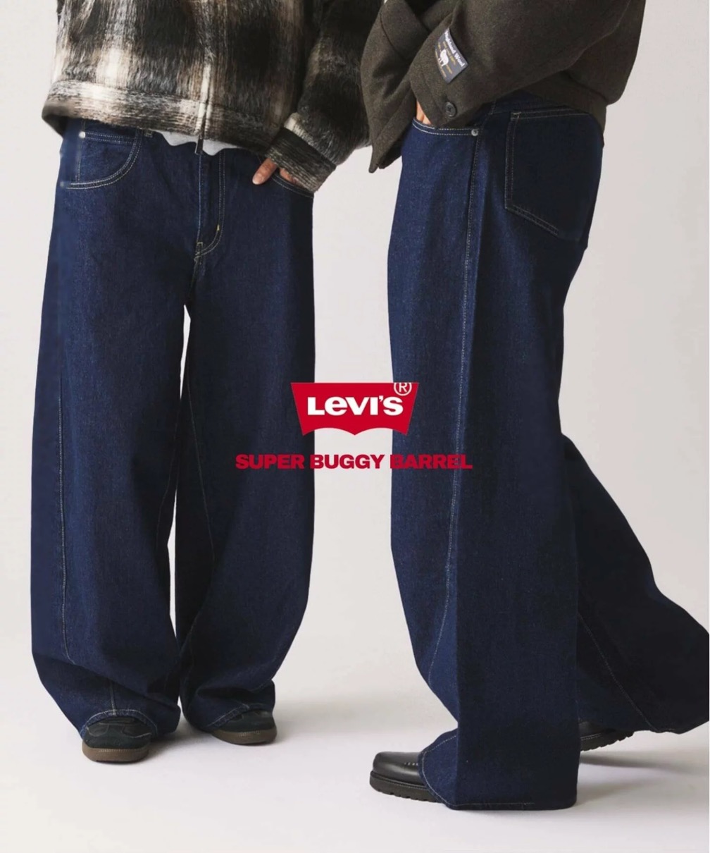 JOURNAL STANDARD限定 Levi's®︎ スーパーバギー バレルジーンズが国内