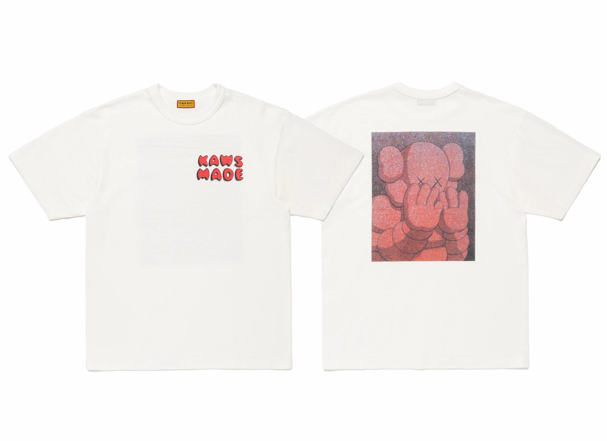 HUMAN MADE x KAWS アートTシャツが国内11月13日より発売 | UP TO DATE