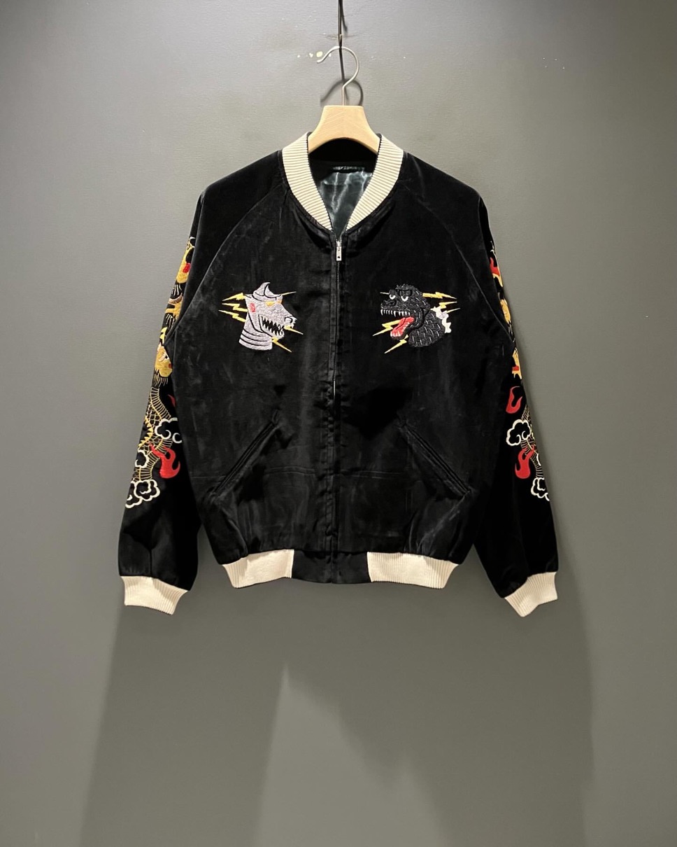 TAILOR TOYO x BEAMS JAPAN『GODZILLA』スカジャンが国内1月2日より