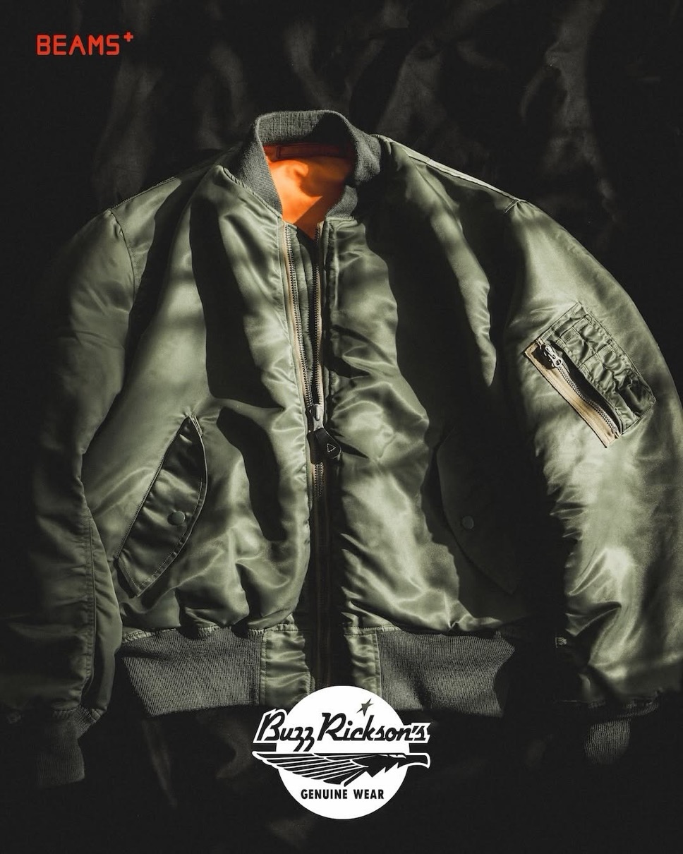 Buzz Rickson's x BEAMS PLUS『Type MA-1 E-Type 1976』が国内1月2日