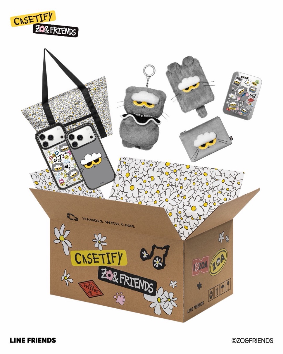 ZO&FRIENDS x CASETiFY コラボコレクションが国内発売開始 | UP TO DATE