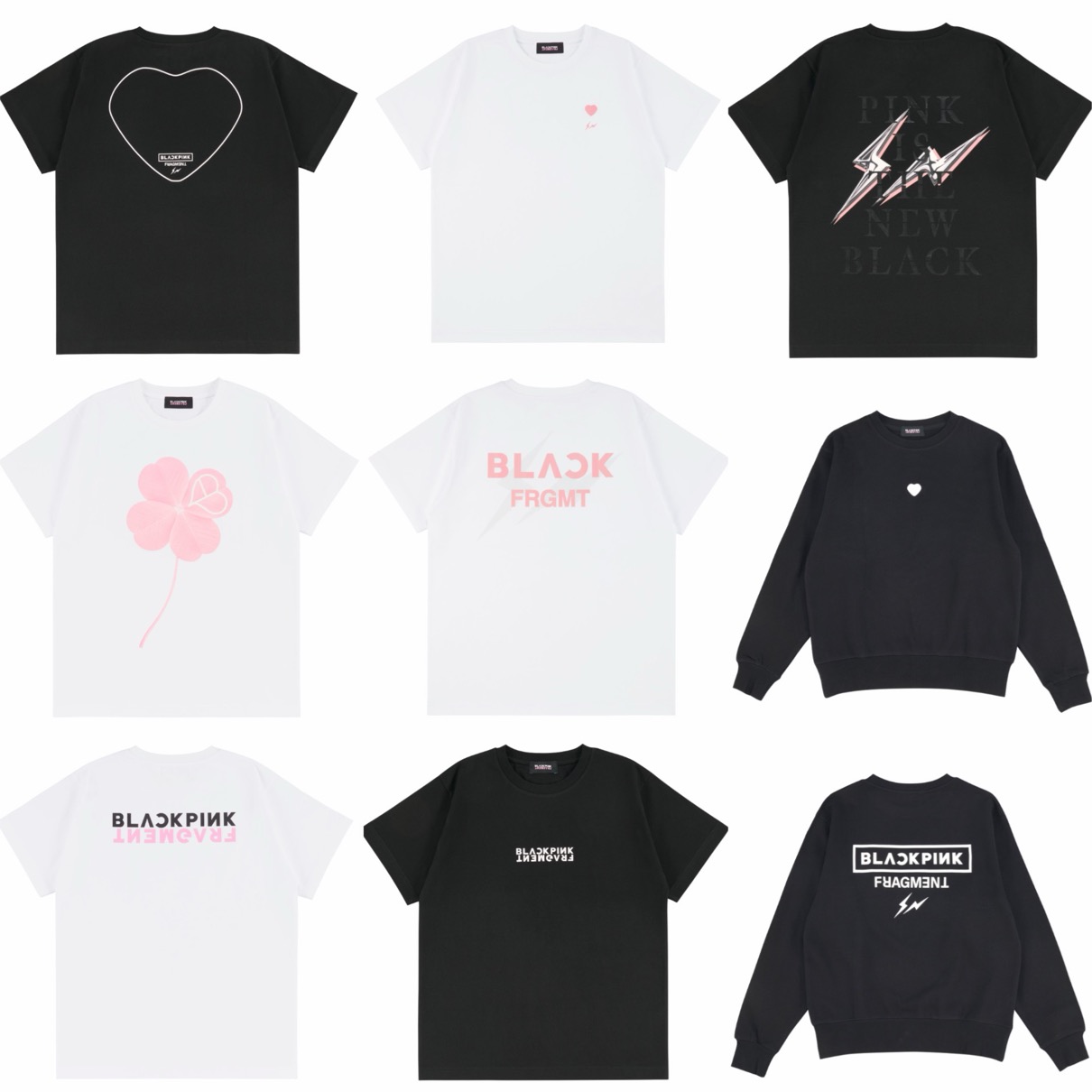 BLACKPINK x FRAGMENT コラボコレクションが国内1月8日／1月9日より