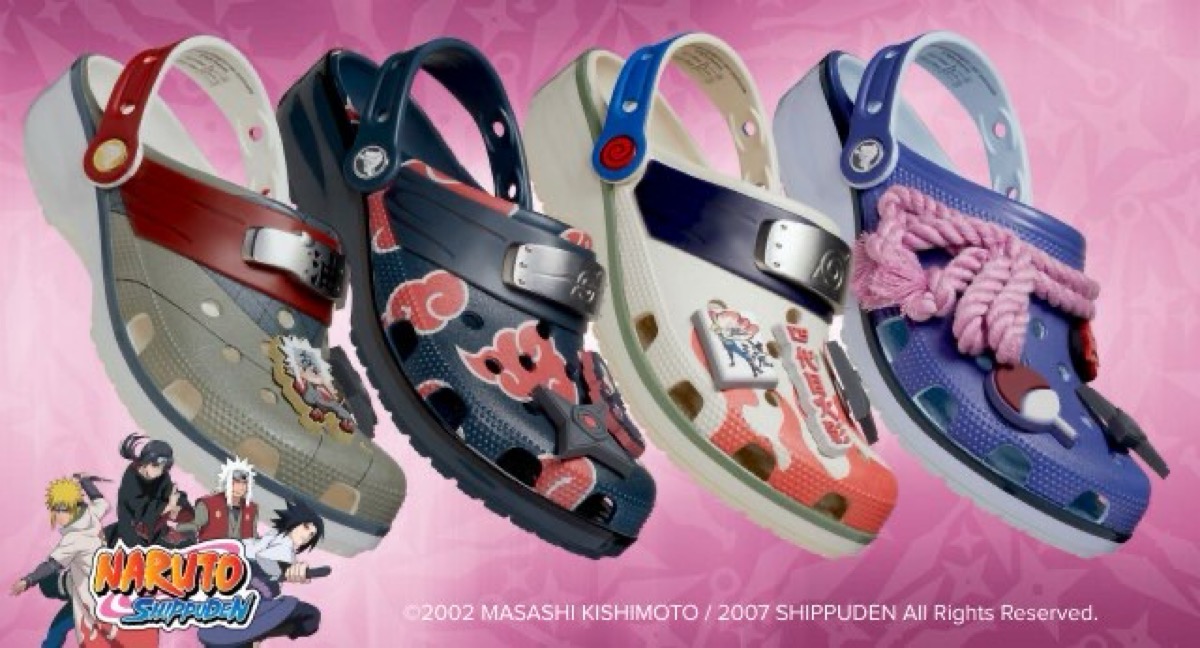 NARUTO -ナルト- 疾風伝 × Crocs コラボサンダル第2弾が国内6月7日より