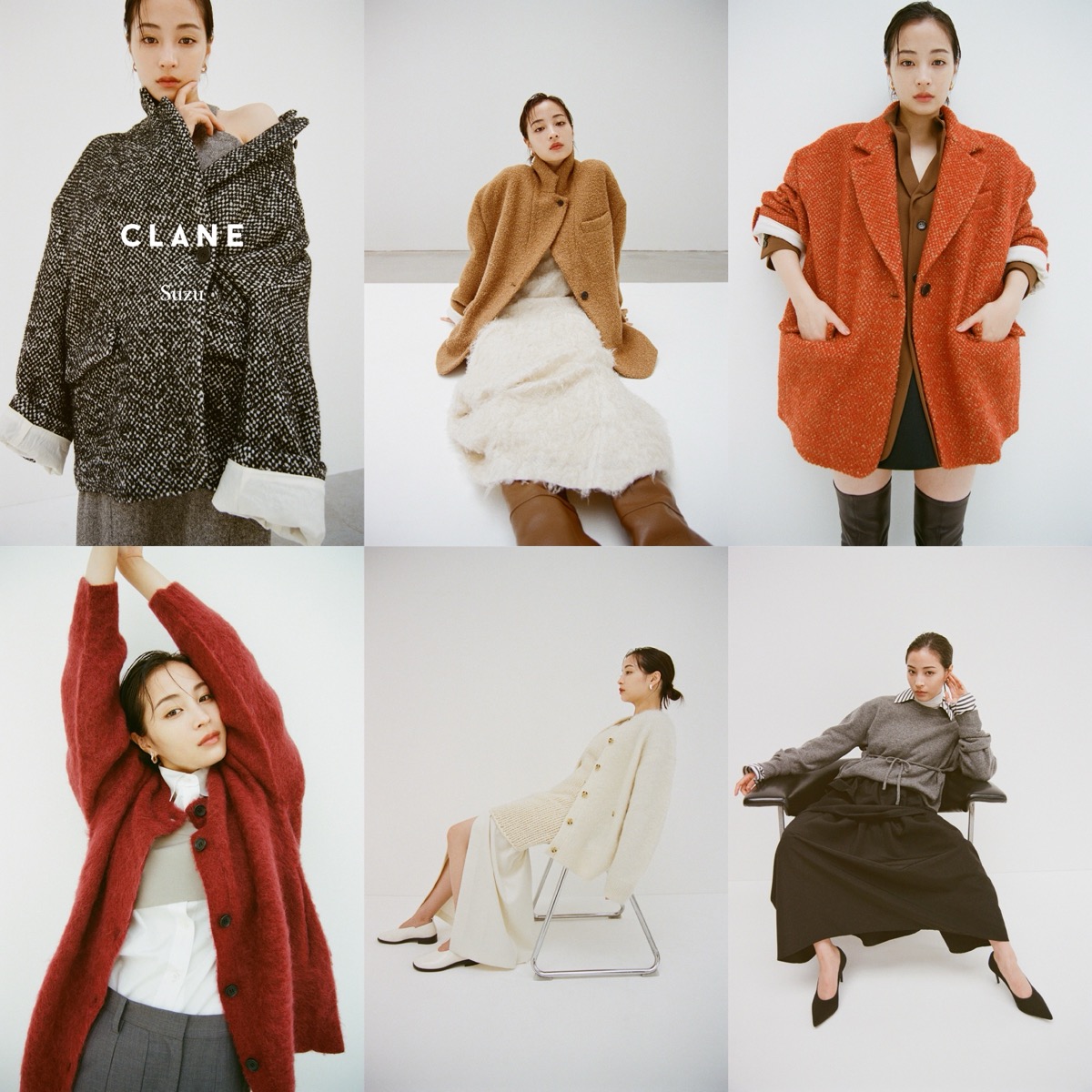 CLANE × 広瀬すず コラボコレクションの先行予約が国内6月7日より開始