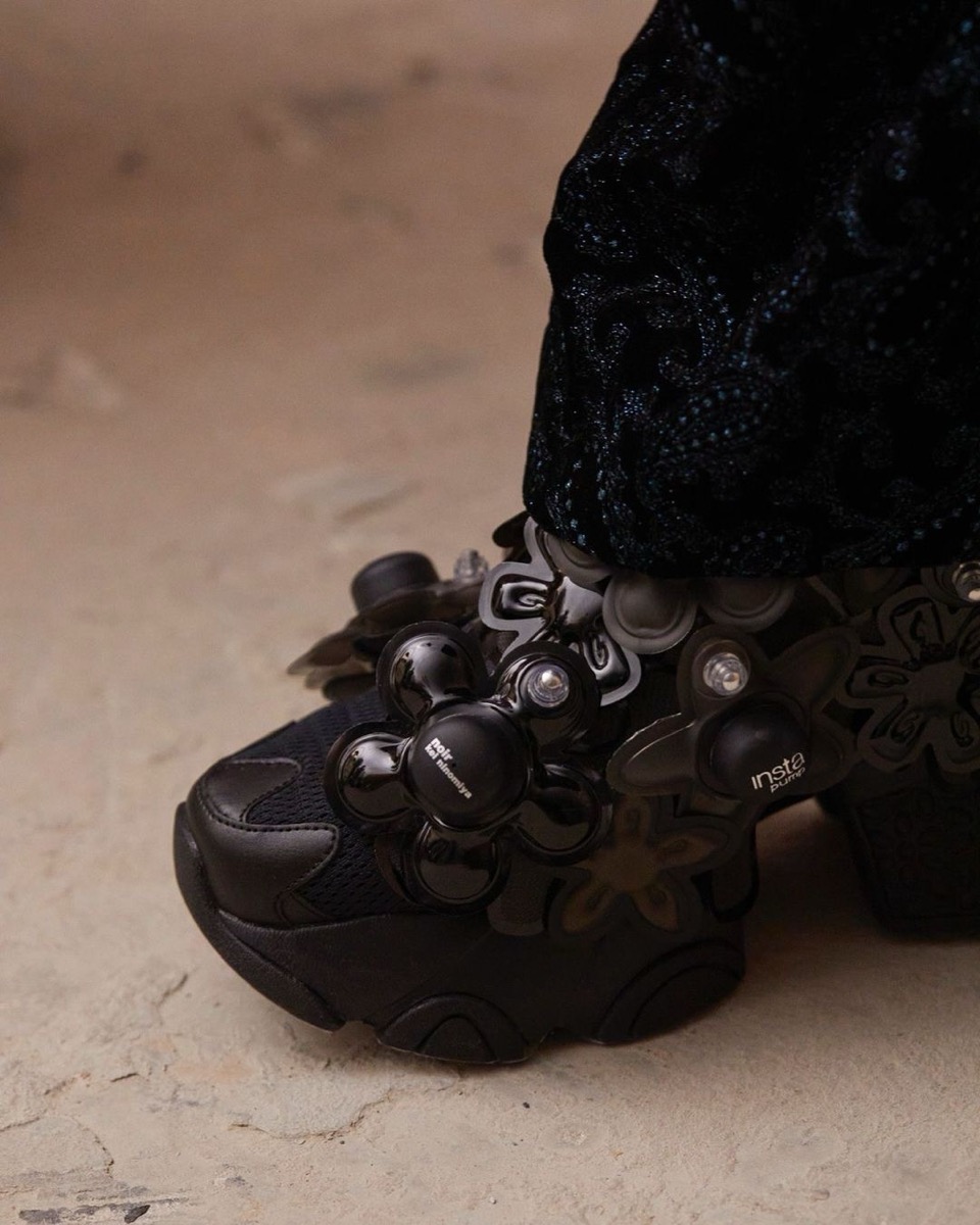 noir kei ninomiya × Reebok LTD Instapump Furyの新作が国内8月／9月