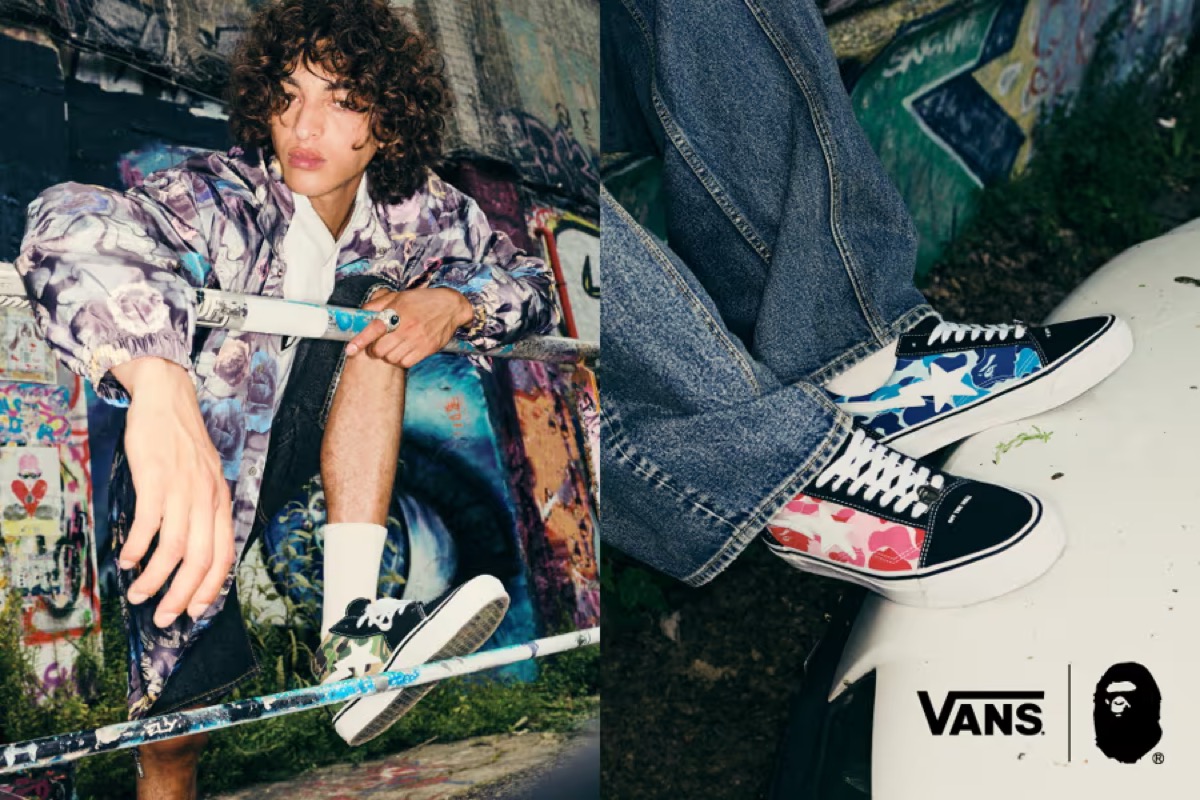 BAPE® × Vans 2024 OLD SKOOL & SK8-MIDが国内7月27日より発売 | UP TO