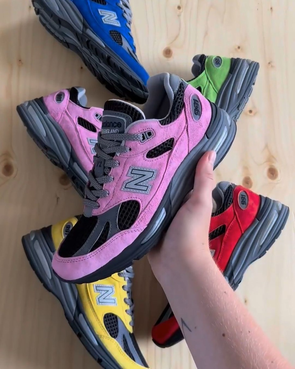 atmos japan限定カラー New Balance 『991v2 “Black Pink”』が国内8月