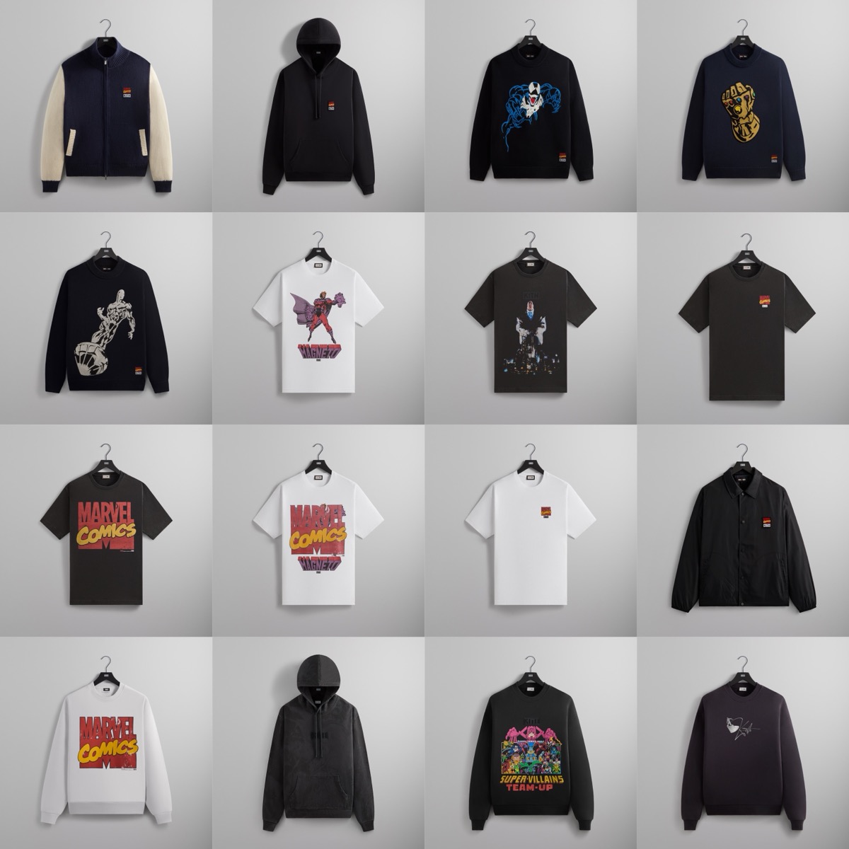 Kith x Marvel 85周年記念 “Super Villains” アパレルコレクションが