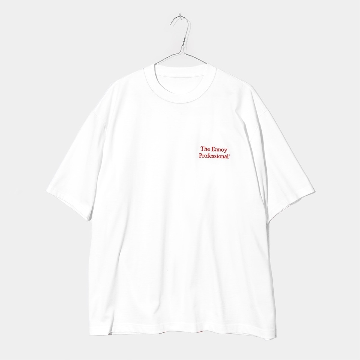 ENNOY PROFESSIONAL LOGO T-SHIRT “WHITE x RED”が国内8月17日に発売