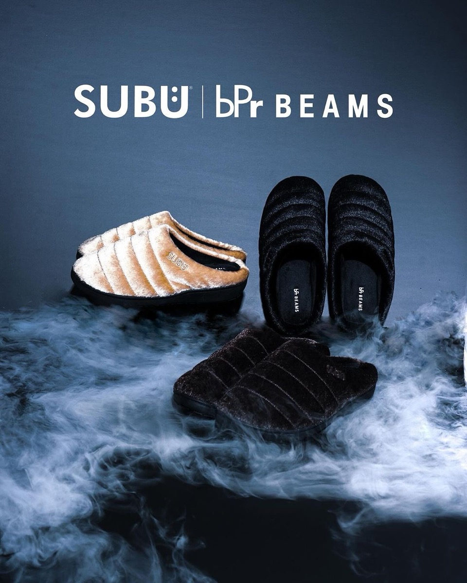 SUBU x bPr BEAMS 別注 フェイクファー サンダルが国内好評発売中 | UP