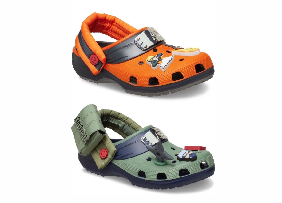 NARUTO -ナルト- 疾風伝 × Crocs コラボサンダルが国内2月28日より発売