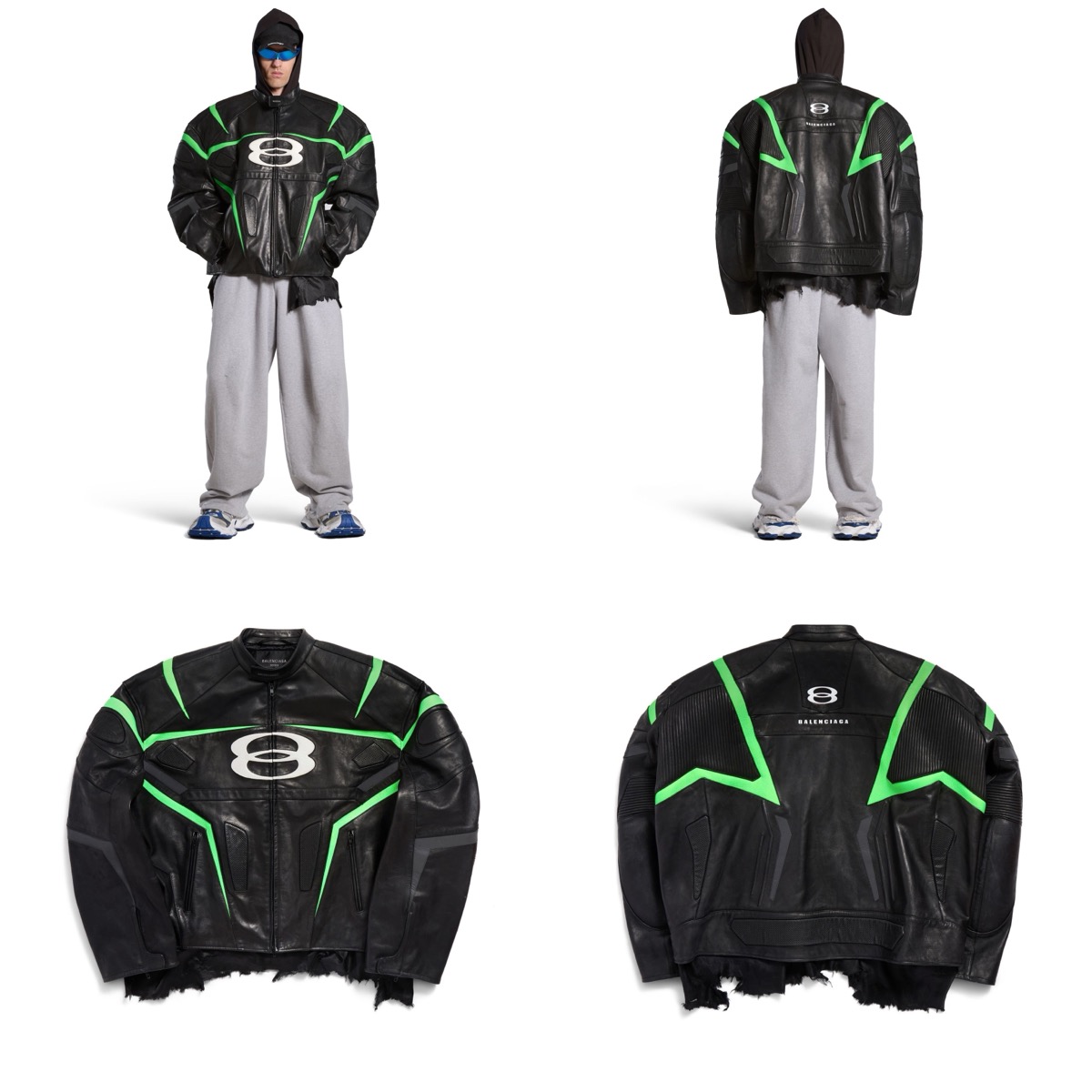 平本蓮が朝倉未来戦の記者会見でBALENCIAGAのレーサージャケット（169