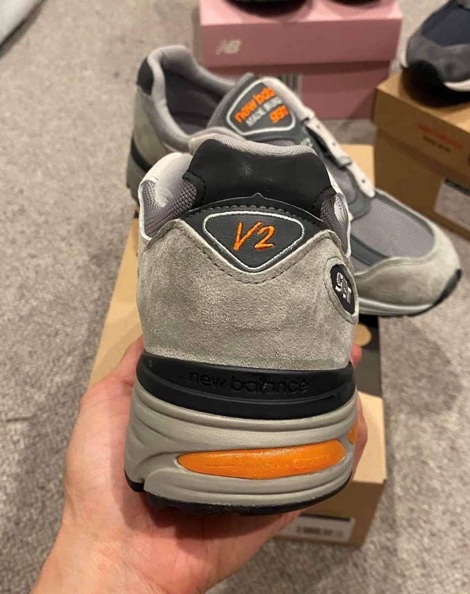 New Balance 991v2 “Grey Orange”が発売予定［U991BS2］ | UP TO DATE