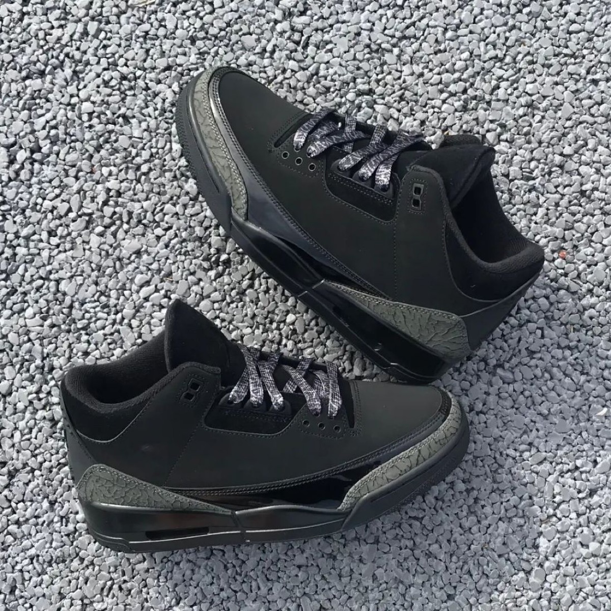Nike Air Jordan 3 Retro “Black Cat”が国内1月11日に復刻発売［CT8532